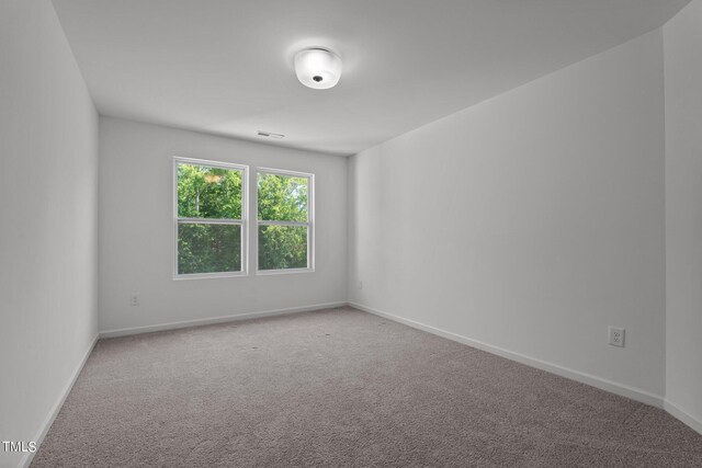 spare room with carpet floors