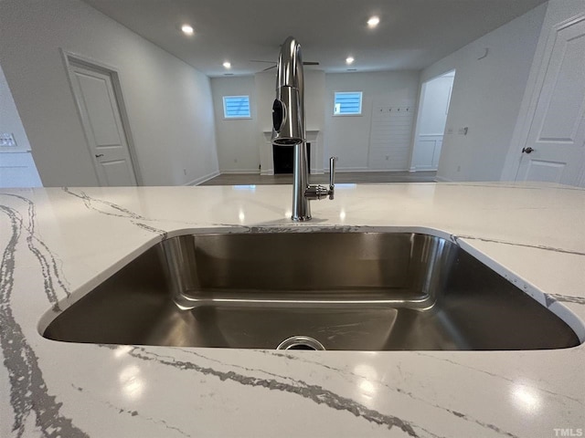 154 Swain St, Clayton, NC 27527 - details with sink