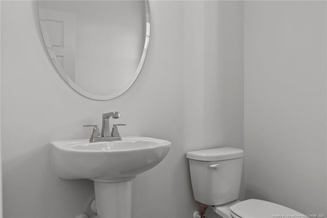 bathroom with toilet