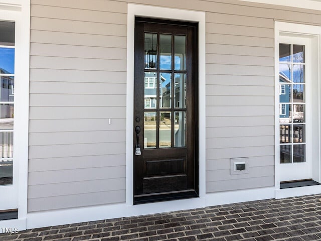 view of entrance to property