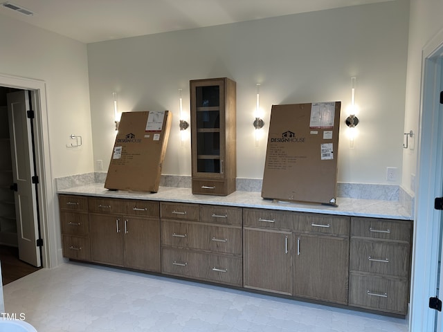 bathroom with visible vents