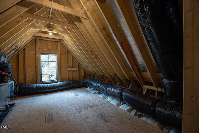1000 Marilyn Dr, Raleigh, NC 27607 - view of unfinished attic