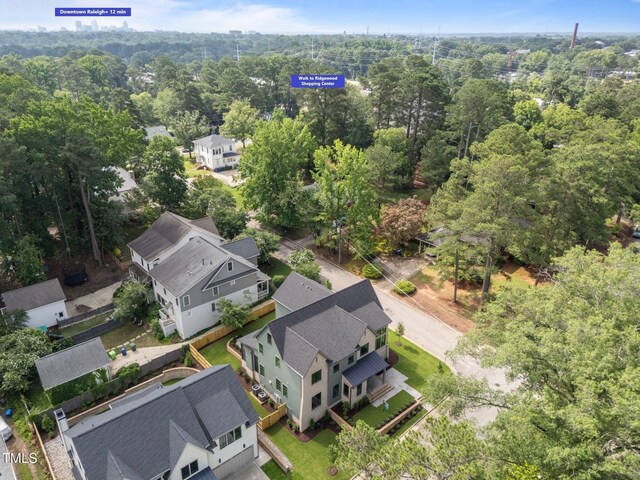 1000 Marilyn Dr, Raleigh, NC 27607 - aerial view of residential area