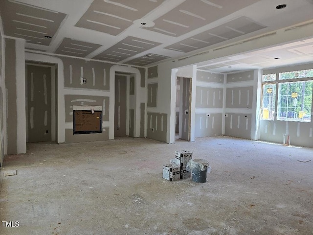 view of unfurnished living room