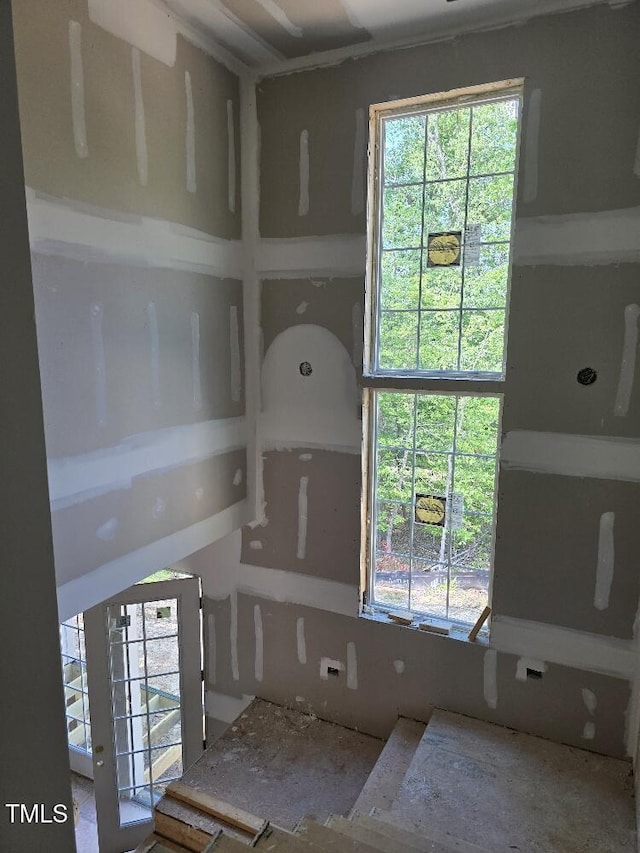 view of unfurnished living room