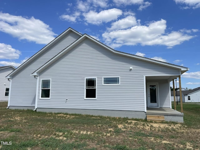 view of back of house