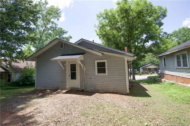 view of rear view of house