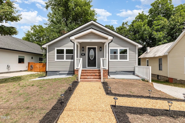 view of bungalow