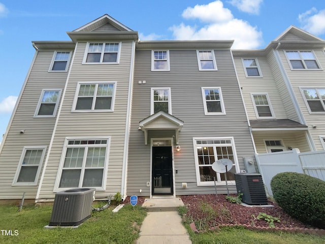 320 Gilman Ln Unit 110, Raleigh, NC 27610 - townhome / multi-family property featuring central air condition unit