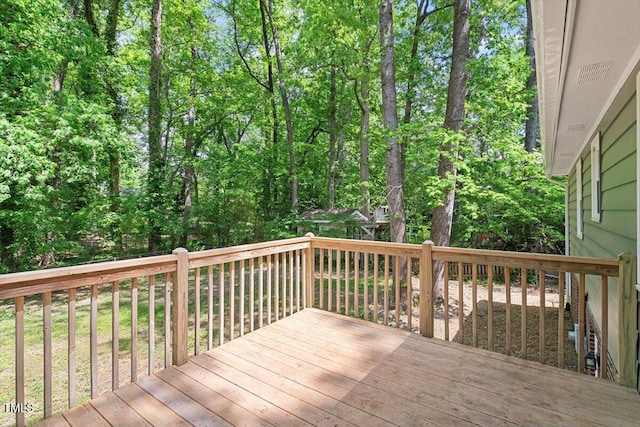104 Argyle Ct, Garner, NC 27529 - view of wooden deck