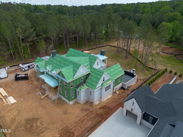4812 Parker Meadow Dr, Raleigh, NC 27614 - view of subject property with a forest