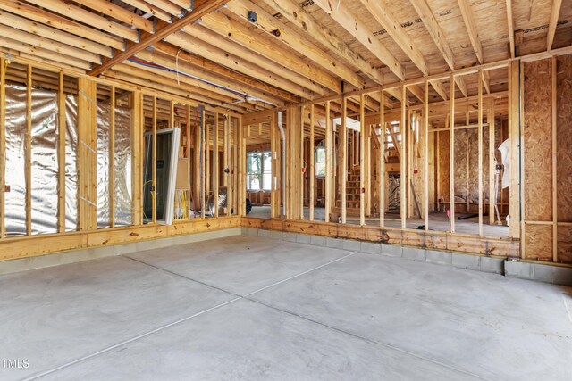 miscellaneous room featuring concrete floors