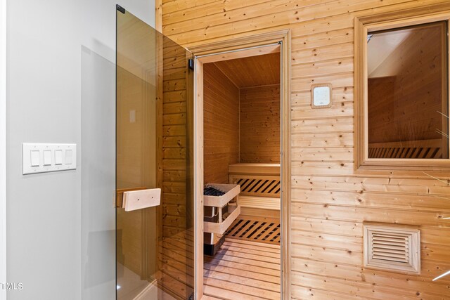 1820 Oatlands Ct, Wake Forest, NC 27587 - relaxing sauna featuring wood walls