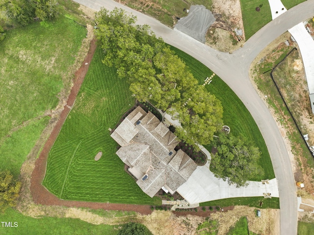 drone / aerial view