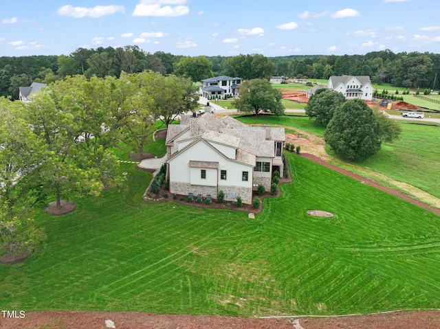 drone / aerial view