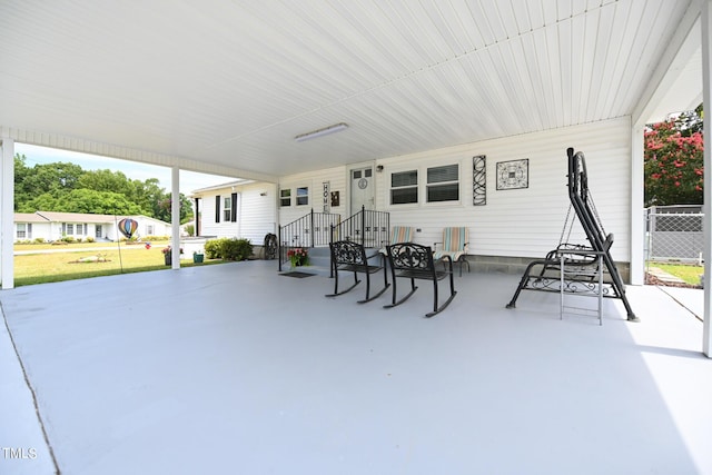 view of patio / terrace