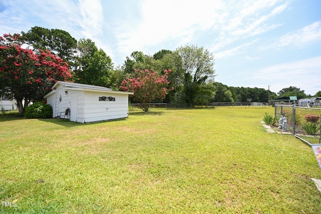 view of yard