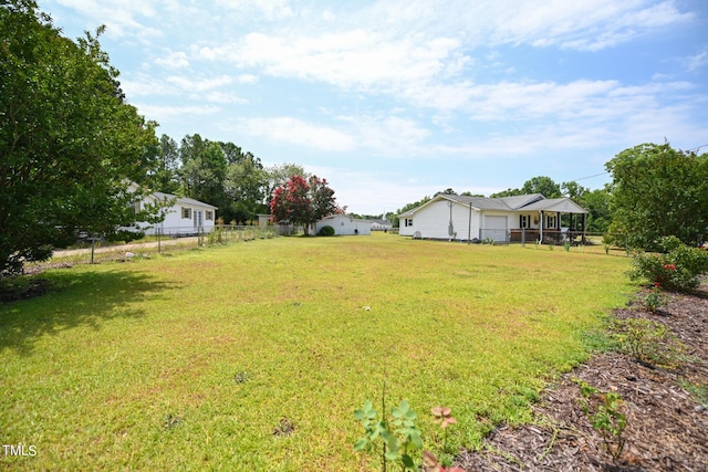 view of yard