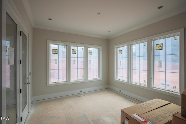 865 Wimbleton Dr, Raleigh, NC 27609 - unfurnished sunroom with plenty of natural light