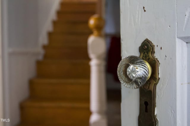 9358 Main St, Castalia, NC 27816 - view of staircase