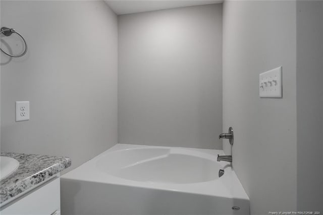 57 E Third St, Parkton, NC 28371 - full bath with a bathtub and vanity