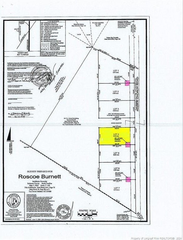 659 Rozier Church Rd, Lumberton NC, 28360 land for sale