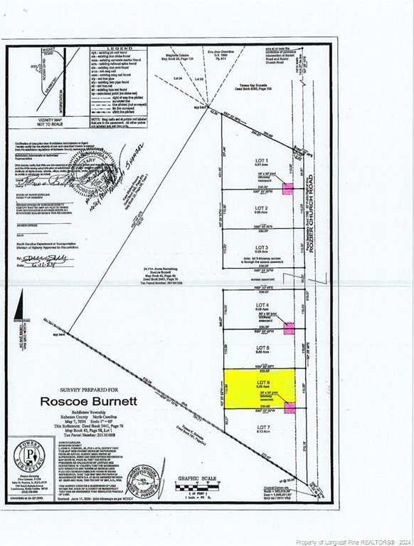 615 Rozier Church Rd, Lumberton NC, 28360 land for sale