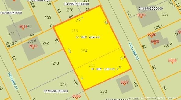 5009 Collins St, Fayetteville NC, 28303 land for sale