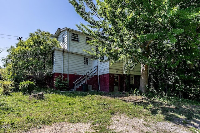 view of back of house