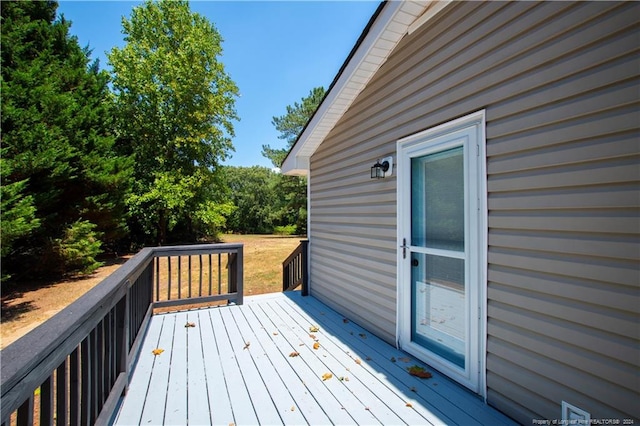 view of deck