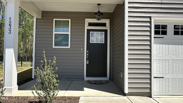 view of property entrance