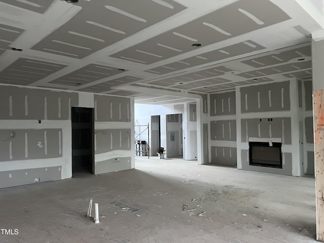 view of unfurnished living room