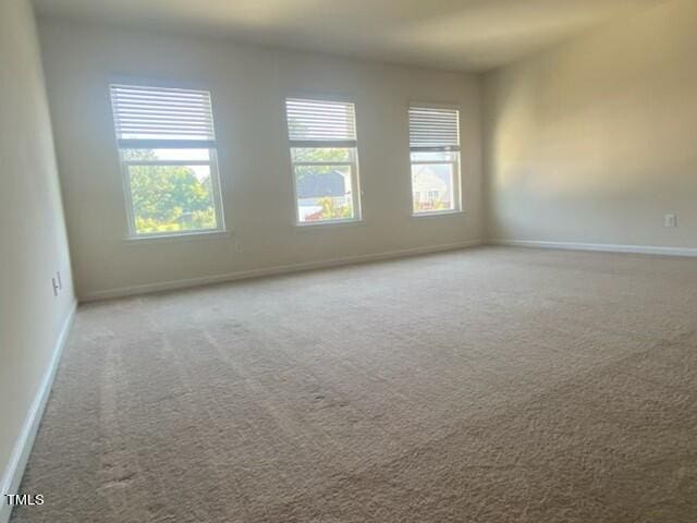 spare room with carpet flooring