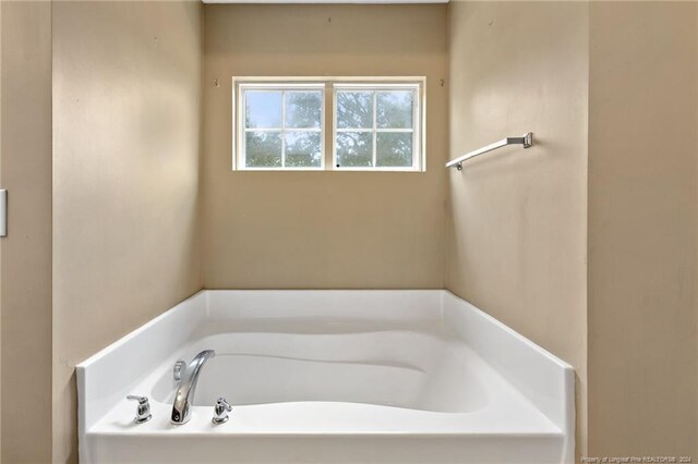 bathroom with a bathtub