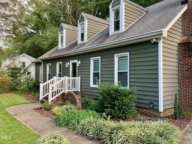 exterior space featuring a porch