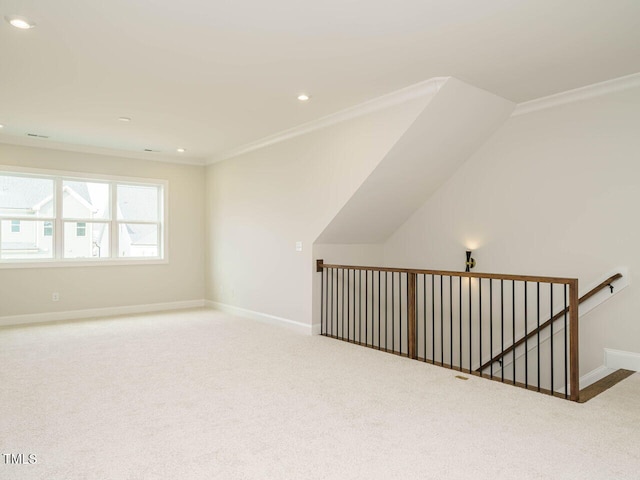 205 Wash Hollow Dr, Wendell, NC 27591 - additional living space with light colored carpet