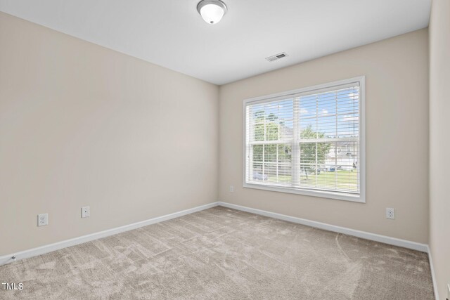 unfurnished room with carpet