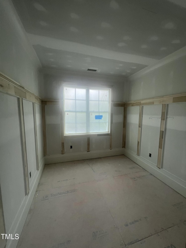 interior space with visible vents