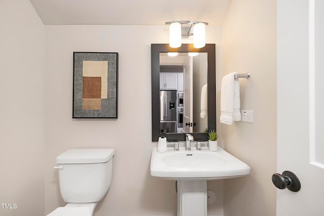 bathroom with toilet