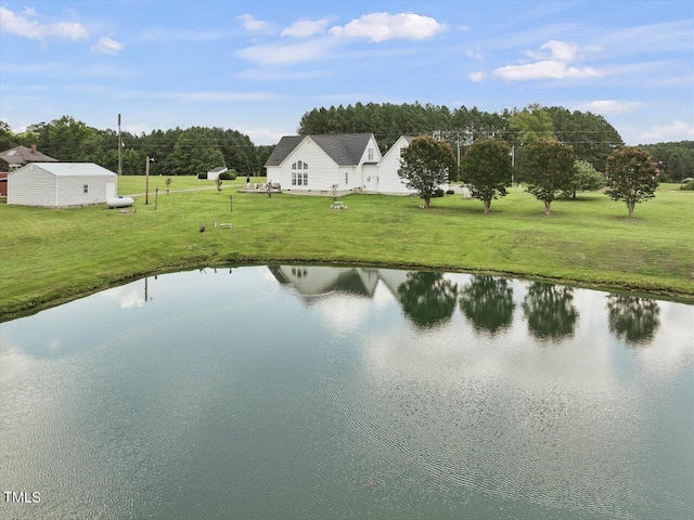 property view of water