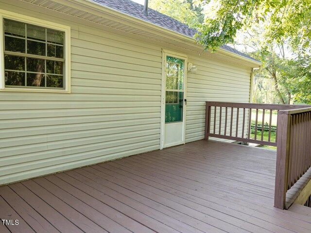 view of deck