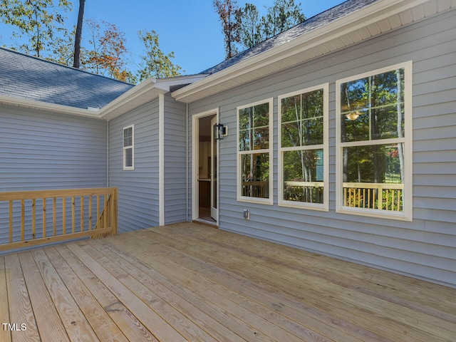 view of deck