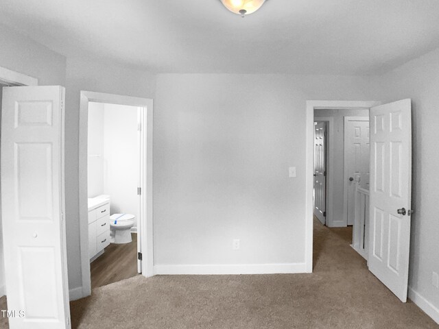1432 Quarter Pt, Raleigh, NC 27615 - unfurnished bedroom with carpet flooring and ensuite bath