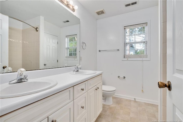 60 Hunters Way, Angier, NC 27501 - full bathroom with a sink and visible vents
