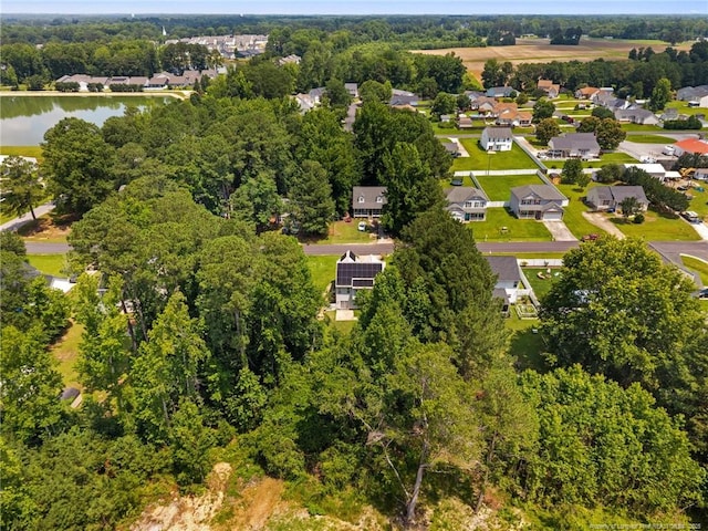 60 Hunters Way, Angier, NC 27501 - aerial view of a nearby body of water