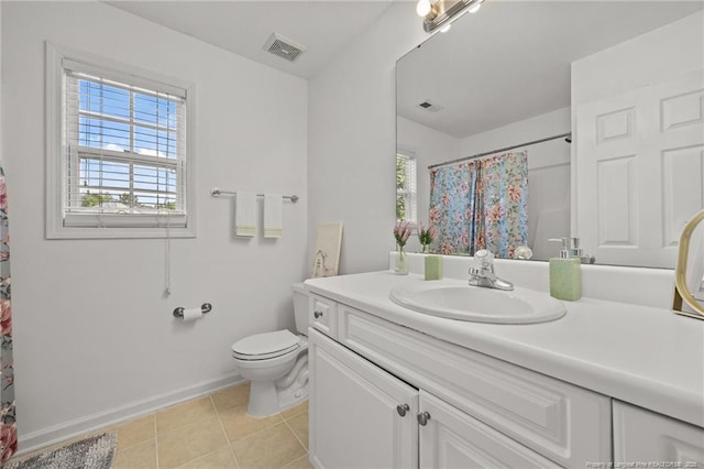 60 Hunters Way, Angier, NC 27501 - full bath featuring vanity, tile patterned flooring, and curtained shower