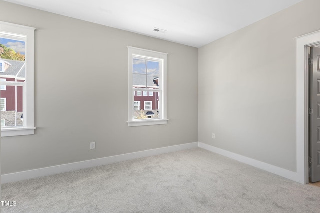 210 Colvard Farms Rd, Durham, NC 27713 - unfurnished room featuring visible vents, carpet flooring, and baseboards