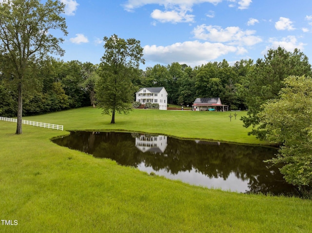 property view of water