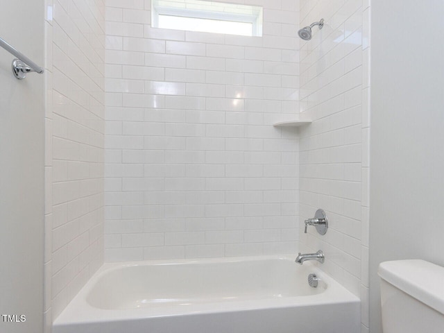 6052 Scalybark Rd, Durham, NC 27712 - full bath featuring tub / shower combination and toilet