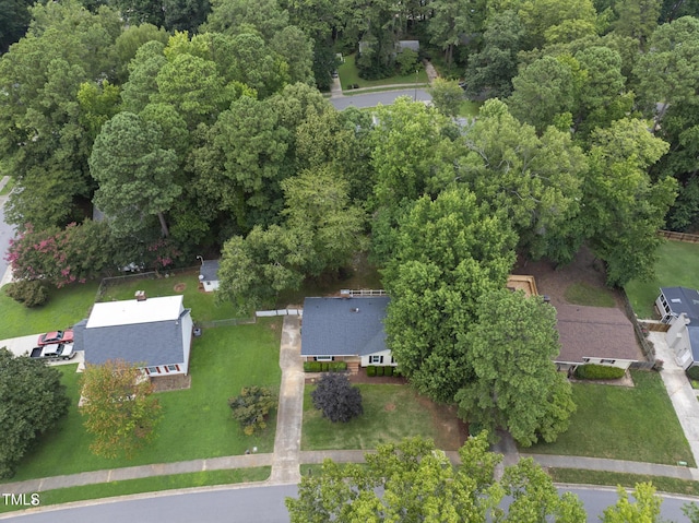 603 E Park St, Cary, NC 27511 - aerial view of property and surrounding area